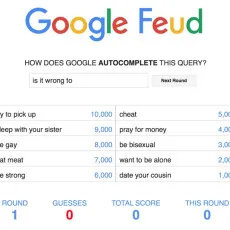 Play Google Feud game